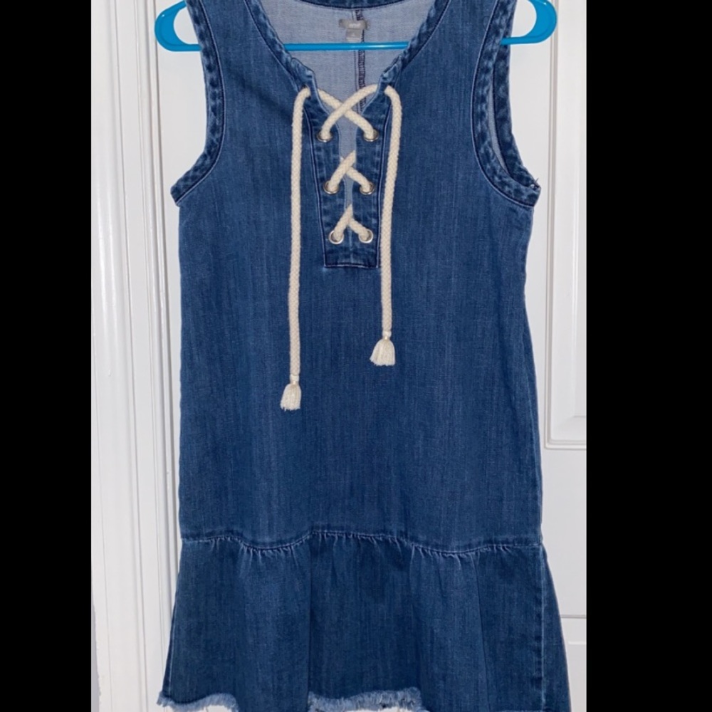 denim dress!